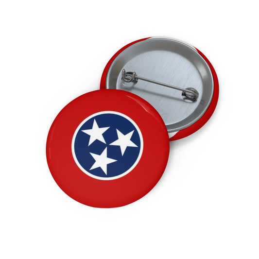 TN STATE FLAG HELMET PIN