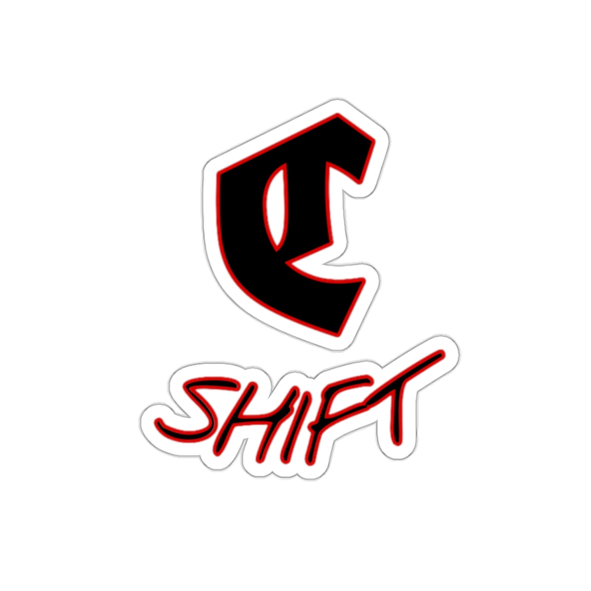 C SHIFT HELMET STICKER