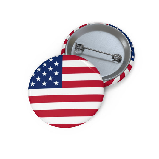 AMERICAN FLAG HELMET PIN