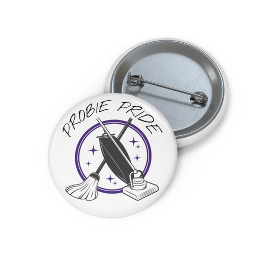 PROBIE PRIDE HELMET PIN