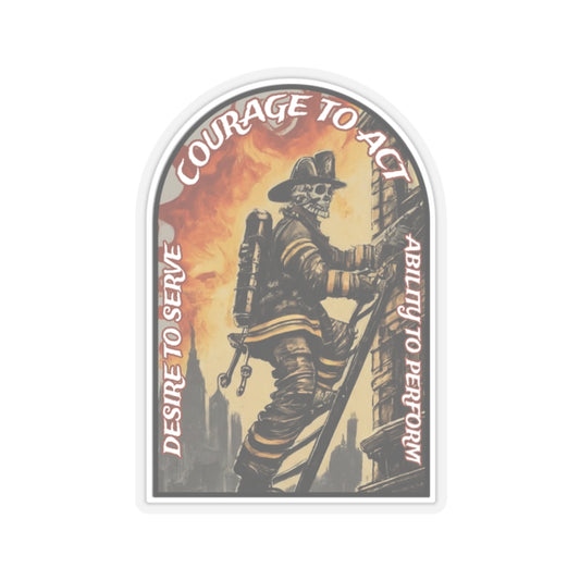 COURAGE TO ACT STICKER